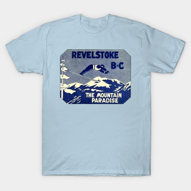 Revelstoke BC Vintage T-Shirt by Hilda74